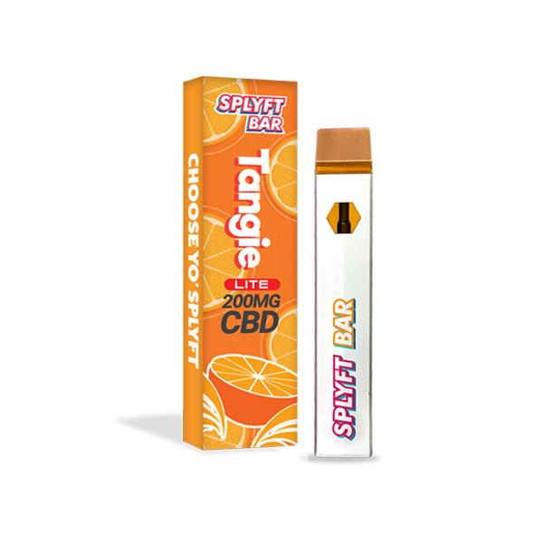 SPLYFT BAR LITE 200mg Full Spectrum Flowform CBD Disposable VapeCBD ProductsSPLYFTVaperr Shop