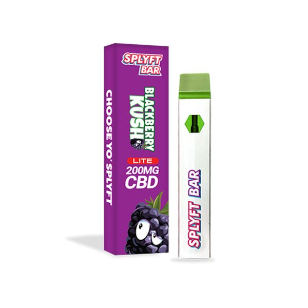 SPLYFT BAR LITE 200mg Full Spectrum Flowform CBD Disposable VapeCBD ProductsSPLYFTVaperr Shop