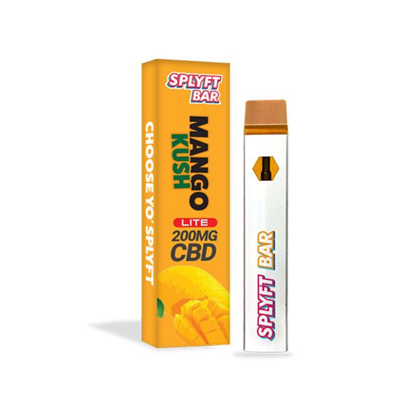 SPLYFT BAR LITE 200mg Full Spectrum Flowform CBD Disposable VapeCBD ProductsSPLYFTVaperr Shop
