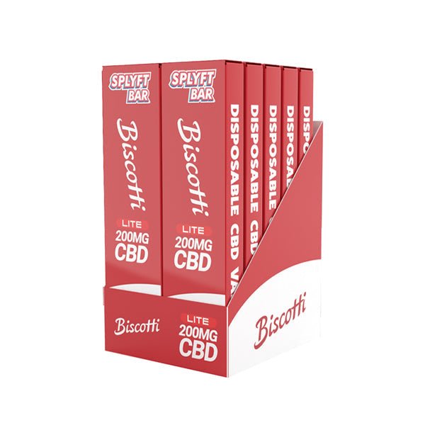 SPLYFT BAR LITE 200mg Full Spectrum Flowform CBD Disposable VapeCBD ProductsSPLYFTVaperr Shop