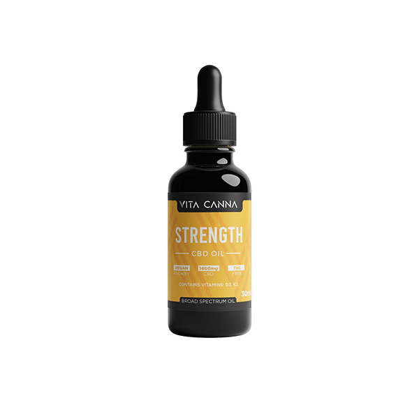 Vita Canna 1400mg Broad Spectrum Functional CBD C8 MCT Oil - 30mlCBD ProductsVita CannaVaperr Shop