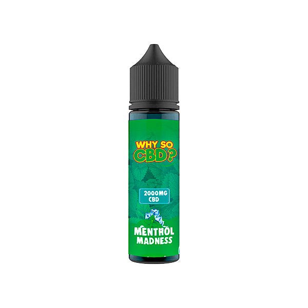 Why So CBD? 2000mg Full Spectrum CBD E - liquid 60mlCBD ProductsWhy So CBDVaperr Shop