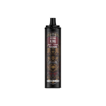 0mg Aroma King Dark Knight Disposable Vape Device 10000 PuffsVaping ProductsAroma KingVaperr Shop