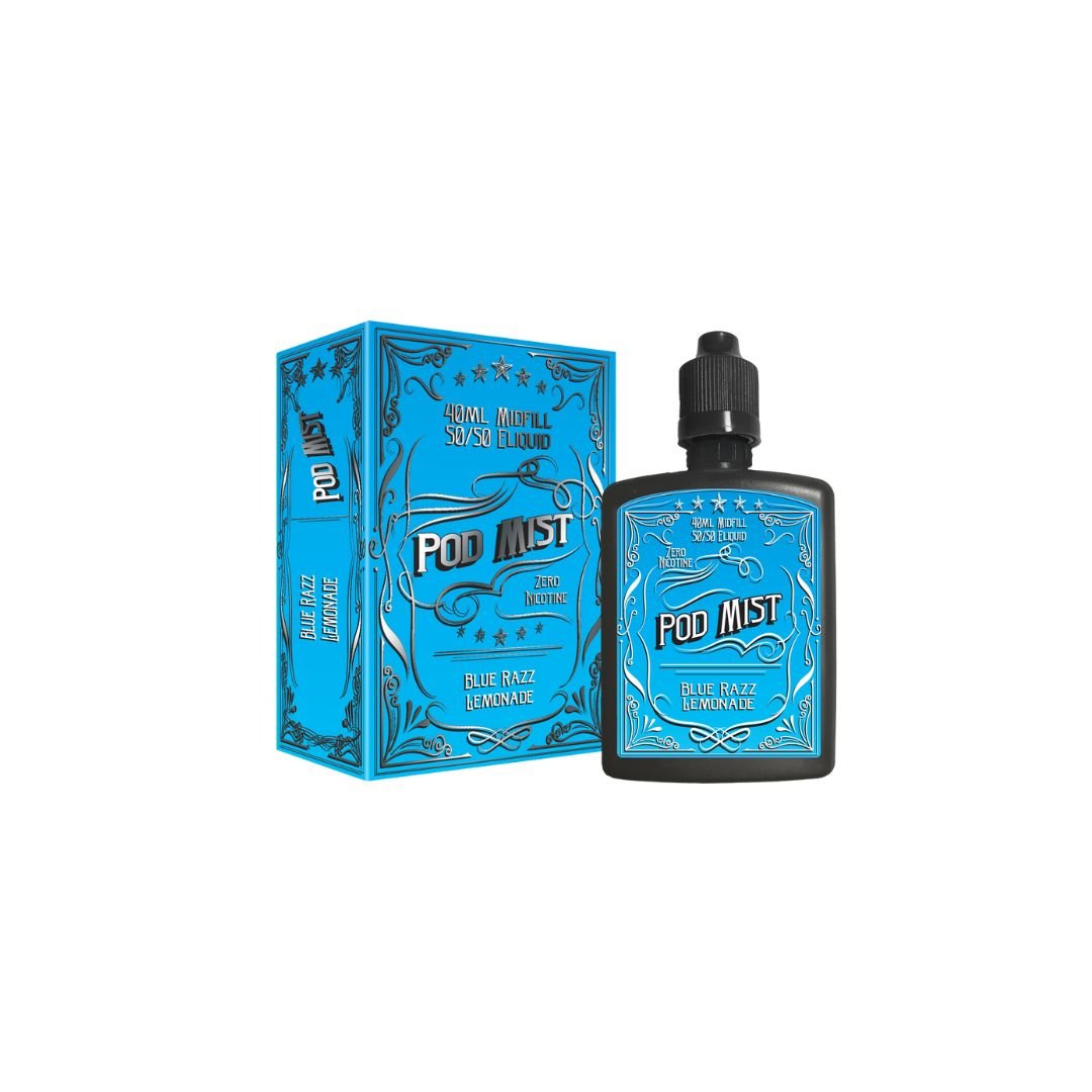 0mg Pod Mist Midfill 40ml Shortfill (50VG/50PG)Vaping ProductsPod MistVaperr Shop