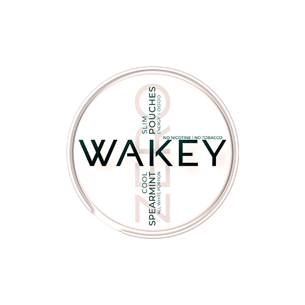 0mg Wakey Zero Cool Spearmint Pouches - 20 PouchesSmoking ProductsWakeyVaperr Shop