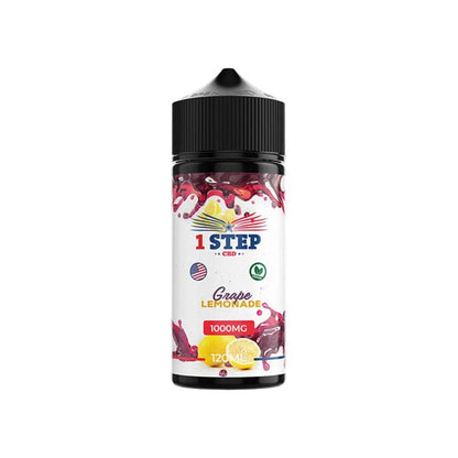 1 Step CBD 1000mg CBD E - liquid 120mlVaping Products1 Step CBDVaperr Shop
