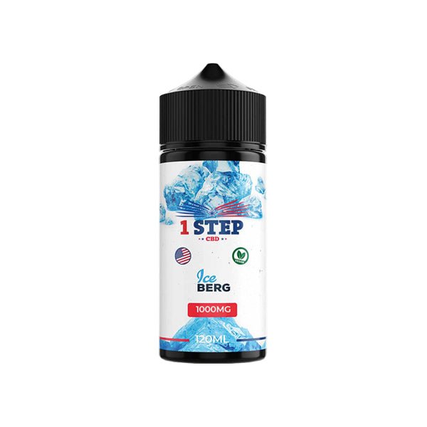 1 Step CBD 1000mg CBD E - liquid 120mlVaping Products1 Step CBDVaperr Shop