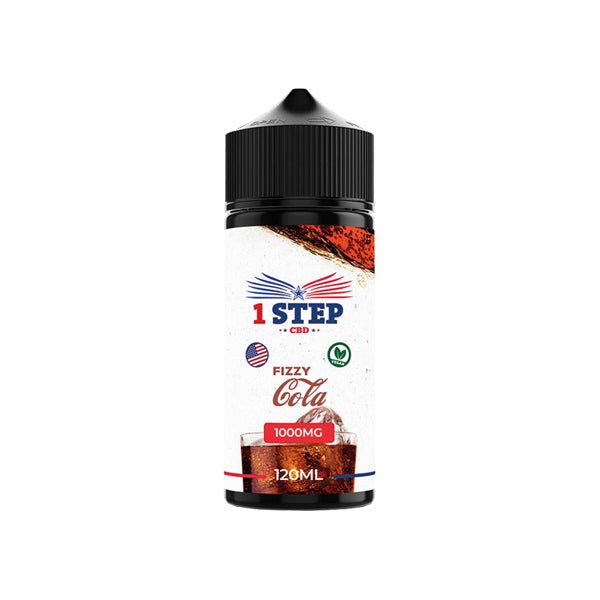1 Step CBD 1000mg CBD E - liquid 120mlVaping Products1 Step CBDVaperr Shop