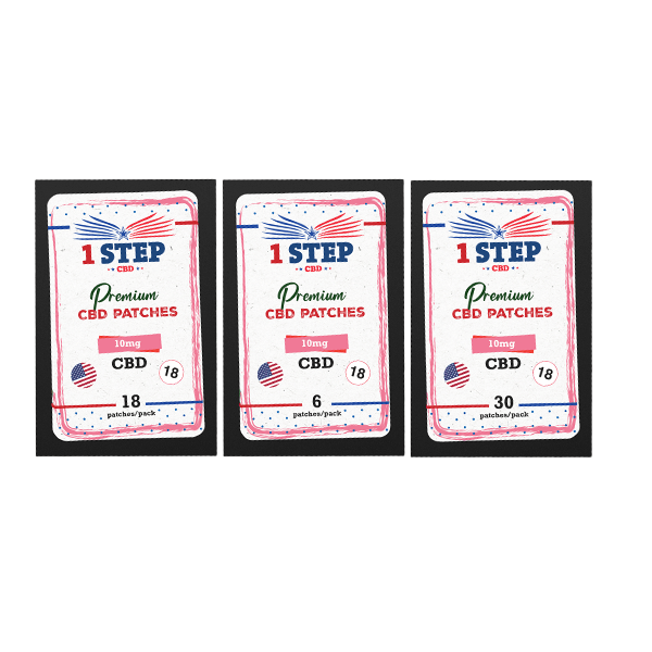 1 Step CBD 10mg CBD PatchesCBD Products1 Step CBDVaperr Shop