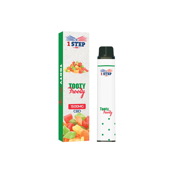 1 Step CBD 1500mg Broad Spectrum Disposable Vape - 8mlCBD Products1 Step CBDVaperr Shop