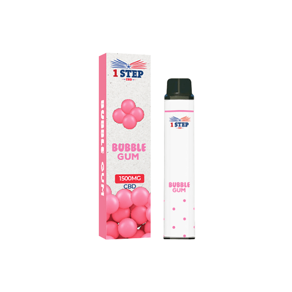1 Step CBD 1500mg Broad Spectrum Disposable Vape - 8mlCBD Products1 Step CBDVaperr Shop