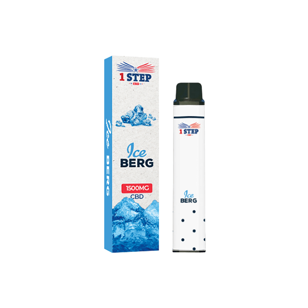 1 Step CBD 1500mg Broad Spectrum Disposable Vape - 8mlCBD Products1 Step CBDVaperr Shop