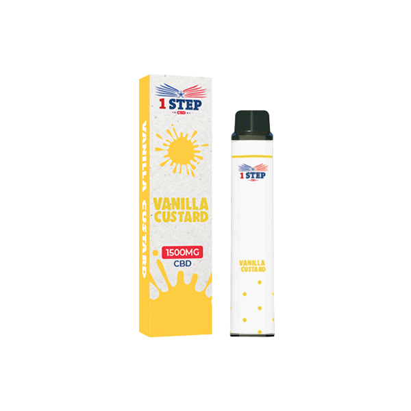 1 Step CBD 1500mg Broad Spectrum Disposable Vape - 8mlCBD Products1 Step CBDVaperr Shop