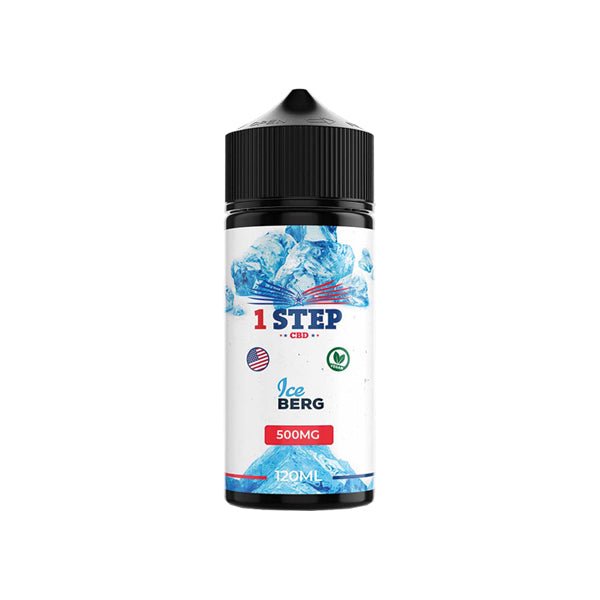 1 Step CBD 500mg CBD E - liquid 120mlVaping Products1 Step CBDVaperr Shop