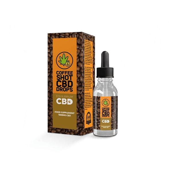 1000mg Equilibrium CBD Oil 10ml - Coffee Shot DropsCBD ProductsEquilibrium CBDVaperr Shop