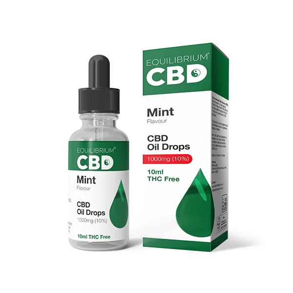 1000mg Equilibrium CBD Oil 10ml - Mint FlavourCBD ProductsEquilibrium CBDVaperr Shop