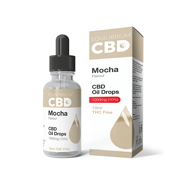 1000mg Equilibrium CBD Oil 10ml - Mocha FlavourCBD ProductsEquilibrium CBDVaperr Shop