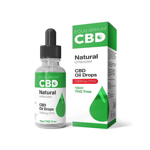 1000mg Equilibrium CBD Oil 10ml - Natural FlavourCBD ProductsEquilibrium CBDVaperr Shop