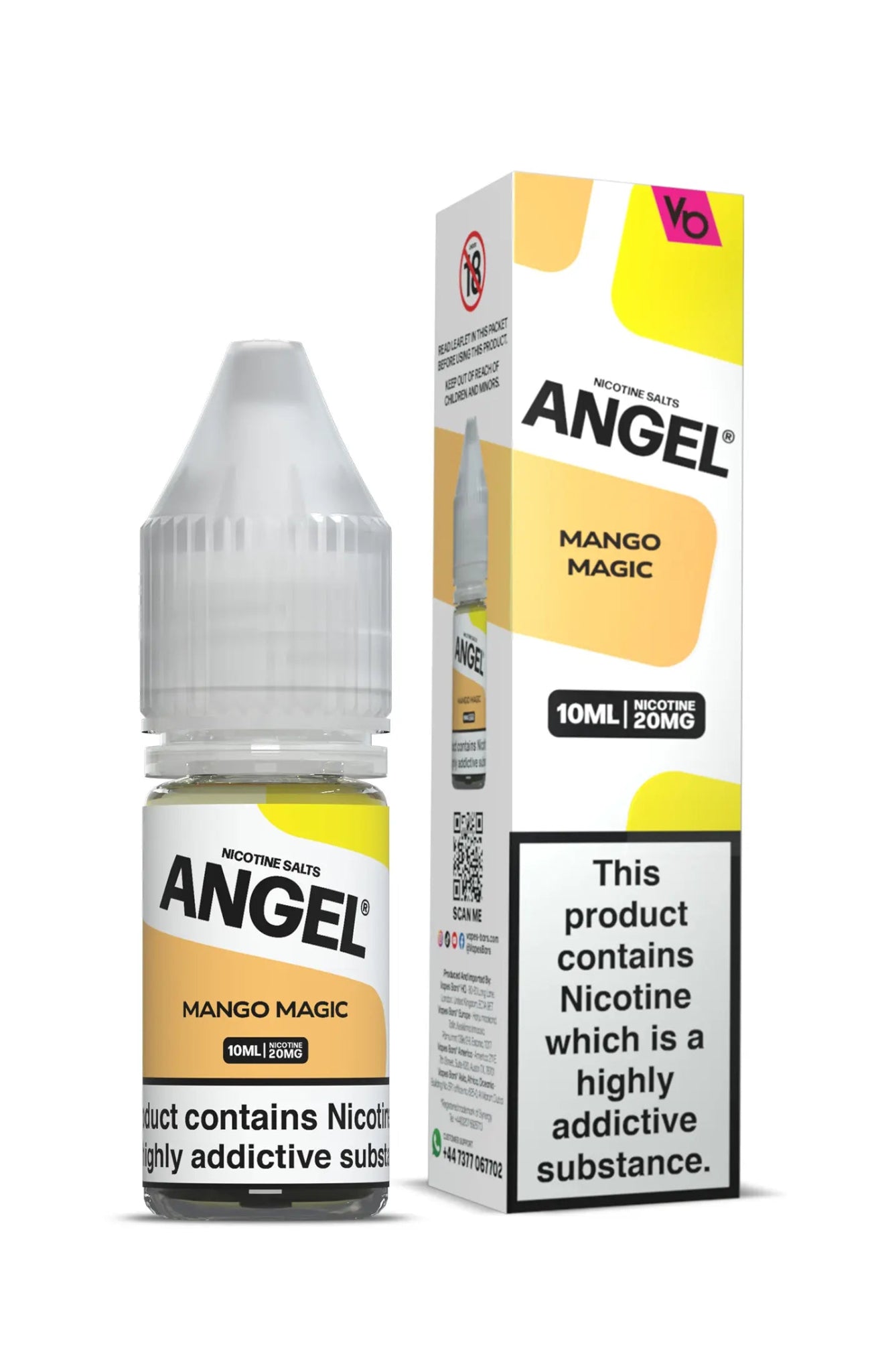 10mg Angel by Vapes Bar Nic Salt 10ml (50VG/50PG)Vaping ProductsVapes BarsVaperr Shop