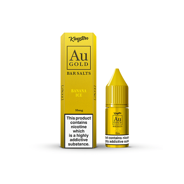 10mg AU Gold By Kingston Nic Salt 10ml (60VG/40PG)Vaping ProductsKingstonVaperr Shop