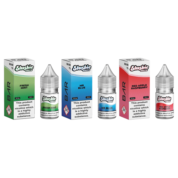 10mg Bar By Slushie 10ml Bar Salts (50VG/50PG)Vaping ProductsSlushieVaperr Shop