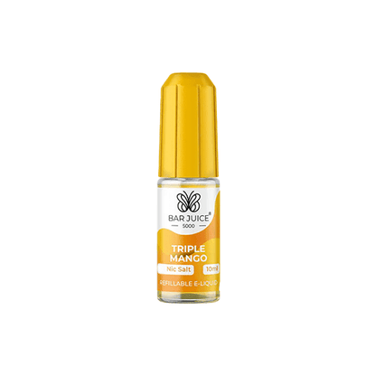 10mg Bar Juice 5000 Nic Salts 10ml (40VG/60PG)Vaping ProductsBar Juice VapeVaperr Shop