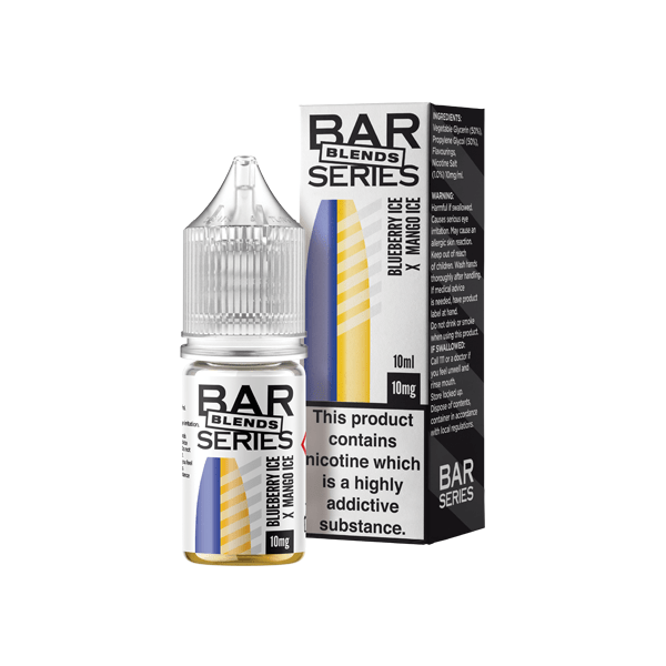 10mg Bar Series Blends 10ml Nic Salts (50VG/50PG)Vaping ProductsBar SeriesVaperr Shop