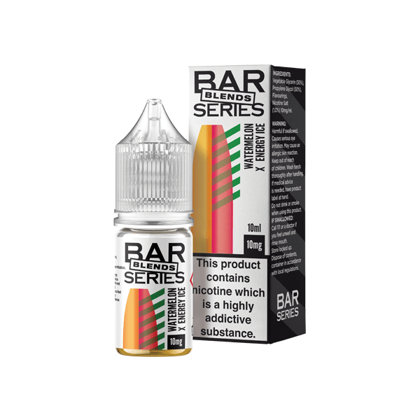 10mg Bar Series Blends 10ml Nic Salts (50VG/50PG)Vaping ProductsBar SeriesVaperr Shop