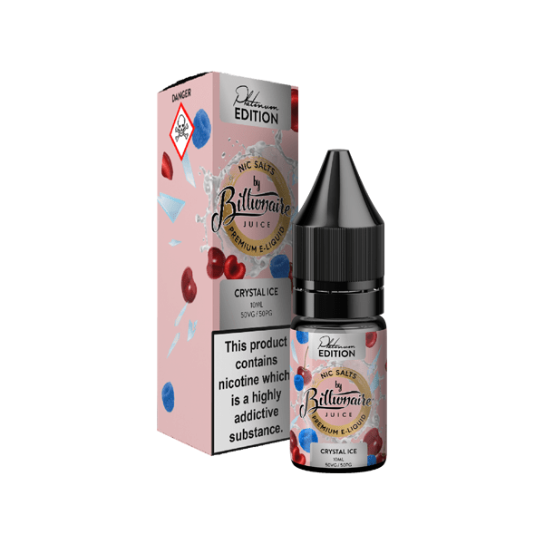 10mg Billionaire Juice Platinum Edition 10ml Nic Salts (50VG/50PG)Vaping ProductsBillionaire JuiceVaperr Shop
