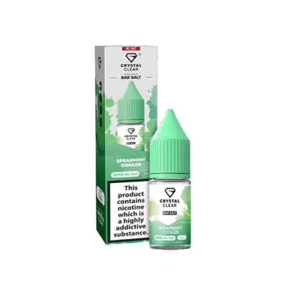 10mg Crystal Clear Bar Salt 10ml (50VG/50PG)Vaping ProductsCrystal ClearVaperr Shop