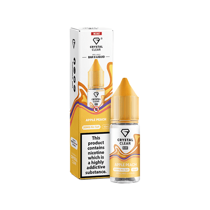10mg Crystal Clear Bar Salt 10ml (50VG/50PG)Vaping ProductsCrystal ClearVaperr Shop
