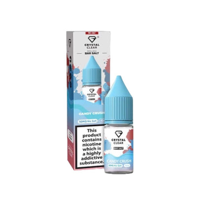 10mg Crystal Clear Bar Salt 10ml (50VG/50PG)Vaping ProductsCrystal ClearVaperr Shop