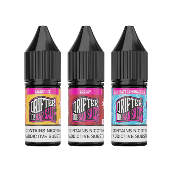 10mg Drifter Bar Salts 10ml (50VG/50PG)Vaping ProductsDrifterVaperr Shop