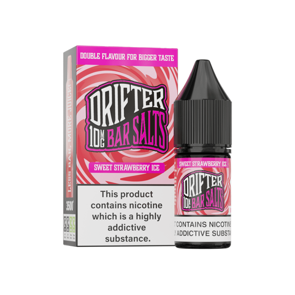 10mg Drifter Bar Salts 10ml (50VG/50PG)Vaping ProductsDrifterVaperr Shop
