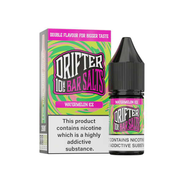 10mg Drifter Bar Salts 10ml (50VG/50PG)Vaping ProductsDrifterVaperr Shop