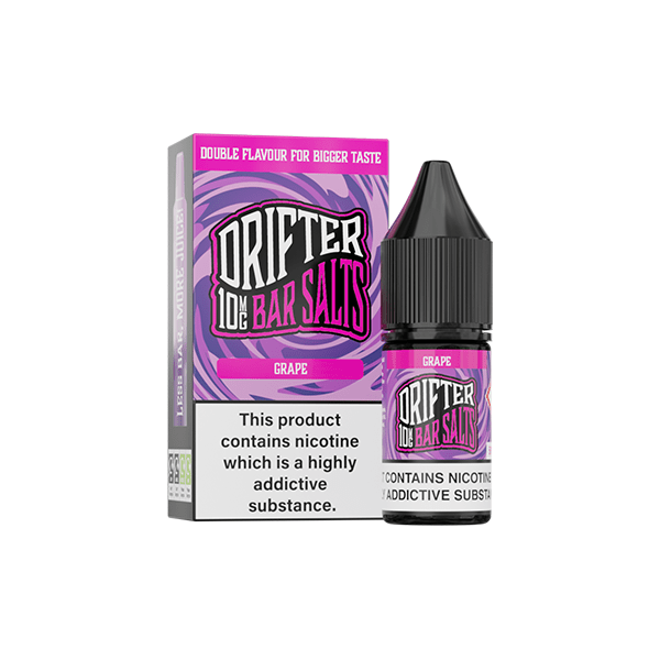 10mg Drifter Bar Salts 10ml (50VG/50PG)Vaping ProductsDrifterVaperr Shop