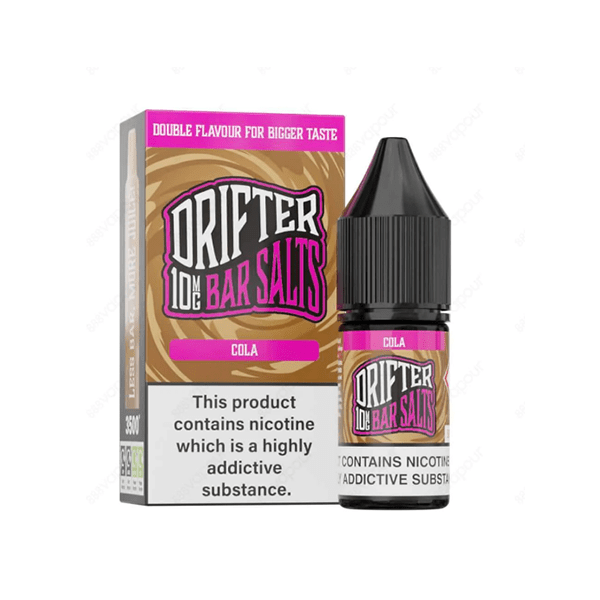 10mg Drifter Bar Salts 10ml (50VG/50PG)Vaping ProductsDrifterVaperr Shop
