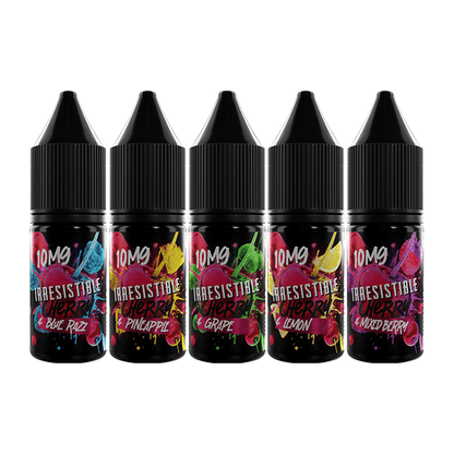 10mg Irresistible 10ml Nic Salt (50VG/50PG)Vaping ProductsIrresistibleVaperr Shop
