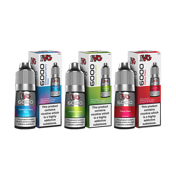 10mg IVG 6000 10ml Nic Salts (50VG/50PG)Vaping ProductsIVGVaperr Shop