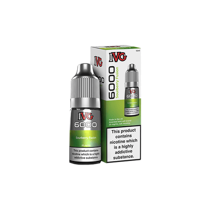 10mg IVG 6000 10ml Nic Salts (50VG/50PG)Vaping ProductsIVGVaperr Shop