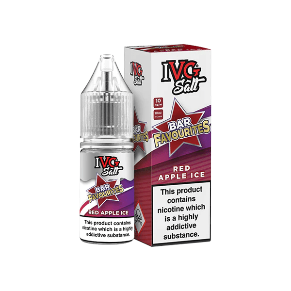 10mg IVG Bar Favourites 10ml Nic Salts (50VG/50PG)Vaping ProductsIVGVaperr Shop