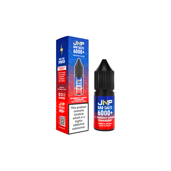 10mg JNP 6000+ Bar Salts 10ml (50VG/50PG)Vaping ProductsJuice N' PowerVaperr Shop