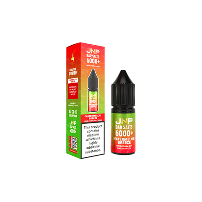 10mg JNP 6000+ Bar Salts 10ml (50VG/50PG)Vaping ProductsJuice N' PowerVaperr Shop