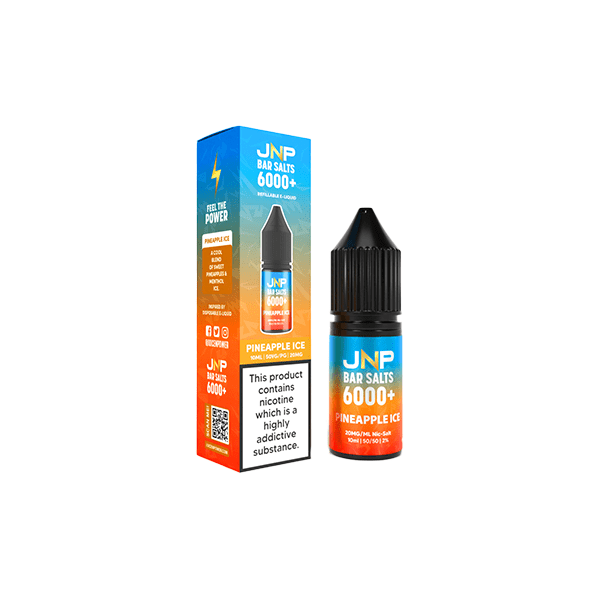 10mg JNP 6000+ Bar Salts 10ml (50VG/50PG)Vaping ProductsJuice N' PowerVaperr Shop
