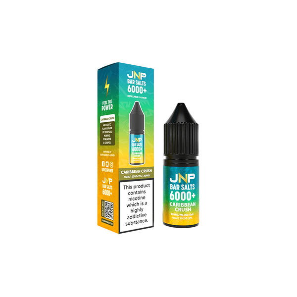 10mg JNP 6000+ Bar Salts 10ml (50VG/50PG)Vaping ProductsJuice N' PowerVaperr Shop