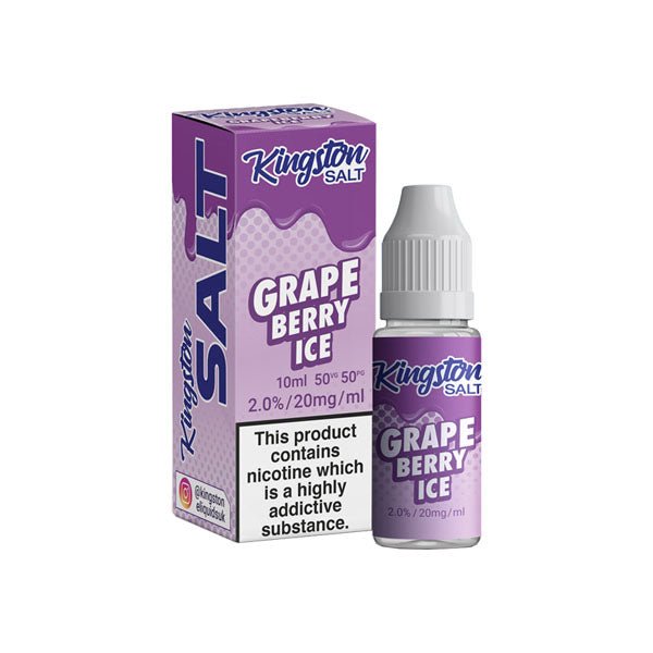 10mg Kingston Salts 10ml Nic Salts (50VG/50PG)Vaping ProductsKingstonVaperr Shop