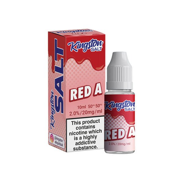 10mg Kingston Salts 10ml Nic Salts (50VG/50PG)Vaping ProductsKingstonVaperr Shop