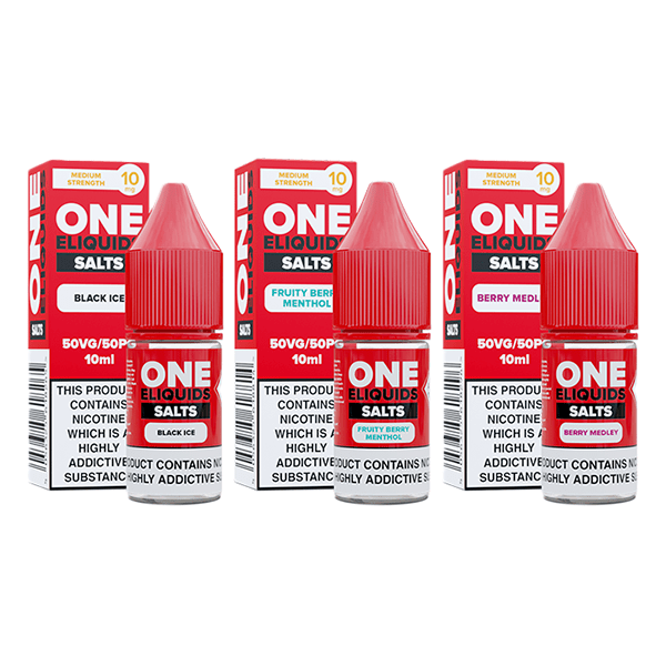 10mg One E - Liquids Flavoured Nic Salts 10ml (50VG/50PG)Vaping ProductsOne EliquidsVaperr Shop