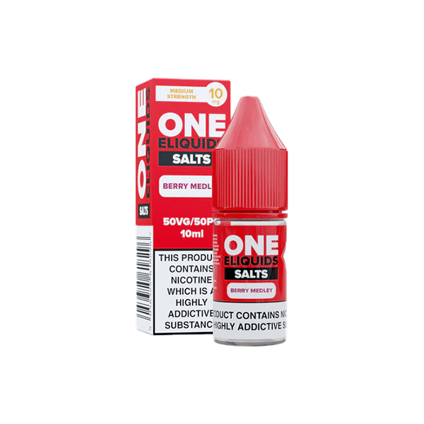 10mg One E - Liquids Flavoured Nic Salts 10ml (50VG/50PG)Vaping ProductsOne EliquidsVaperr Shop