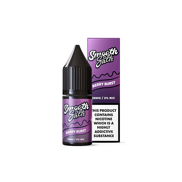 10mg Smooth Salts Nic Salt (50VG/50PG)Vaping ProductsSmooth SaltsVaperr Shop